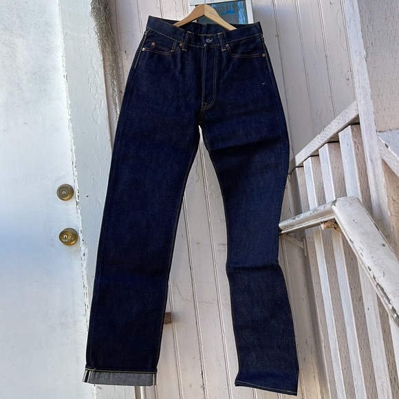NWOT The Strike Gold Indigo Denim Jeans - Picture 3 of 9
